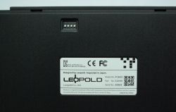 Leopold FC660C (Hangul) back label