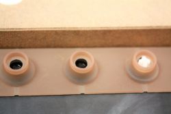 Rubber tactile membrane blank