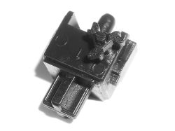 Stem with locking wheel attached