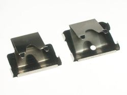 Click leaf (left) compared to tactile leaf (right); the designs of both changed over time
