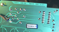 PCB front label