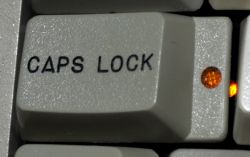 Key Tronic key with a separate LED