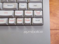 close up of the symbolics logo