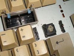 Backspace assembly