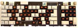 Some keycaps removed