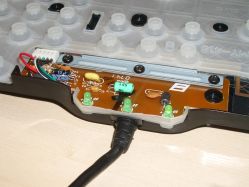 Rear of PCB area, which is a very tight fit and difficult to reassemble