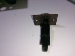 Assembled (outside slider) keyswitch