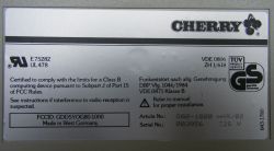 Rear label