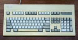 Old Dell logo, Czech QWERTZ layout