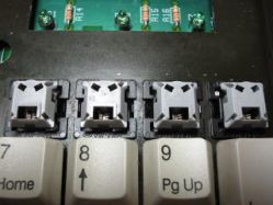 Tactile grey switches from model RT 101+INTEL<ref>MouseFan — RT 101+INTEL</ref>