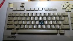 VideoWriter 250 with Mitsumi KPQ Type switches<ref>Deskthority — Great/Interesting Finds</ref>