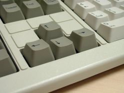 Sticking key; for a NIB keyboard, this indicates a manufacturing defect