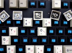 Keycap and switch detail