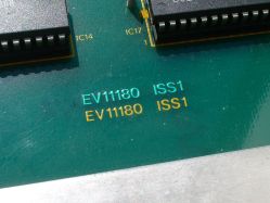 Part and issue numbers on the controller PCB