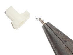 Follower pin removed from the slider