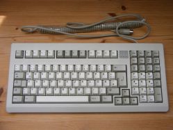 Cherry G80-1800HAD winkeyless topview