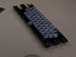 Keyboard module, bottom view without PCB