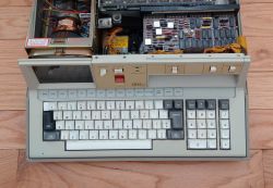Overhead view highlighting keyboard