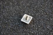 Underside of keycap