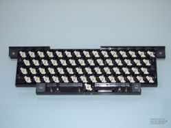 PCB removed, revealing the sliders
