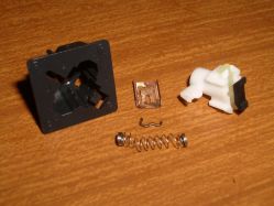 Entire mechanism disassembled