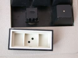 Hollow keycap and mount adapter