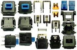 Rectangular slider switch variant