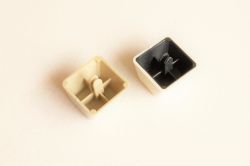 Keycaps, underside