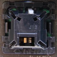 Top of a black slider