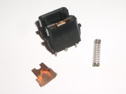 Click leaf and return spring removed