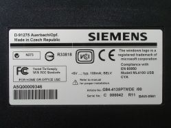 Rear label