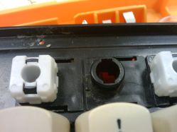 3rd Generation slider and housing attached to metal plate.