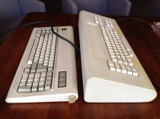 Size comparison with IBM Personal Computer AT keyboard