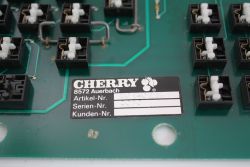 Front Cherry label