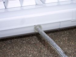 Fixed cable exit