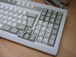 Cherry G80-1800HAD winkeyless closeup arrowcluster
