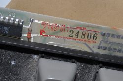 KeyTronic 07/1983: Sticker on PCB
