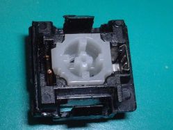 Upper shell with slider and click leaf fitted