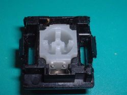 Upper shell with slider and click leaf fitted