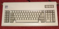 IBM PC AT keyboard.