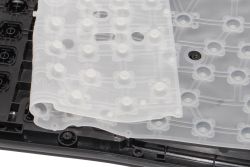 Rubber dome sheet detail