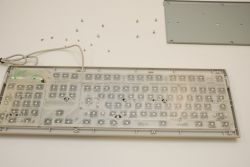 Backplate removed