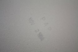 Internal date stamp on case