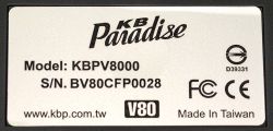 Back label