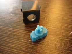 Top view of the slider