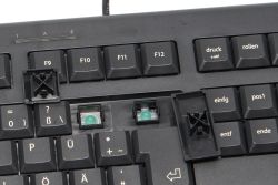 Keycaps and domes
