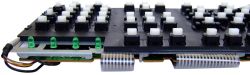 Plate-mounted switch uppers