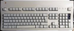 Canadian Multilingual AEK II (missing two keys on the numpad)