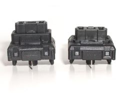 Size comparison between tall and short switches