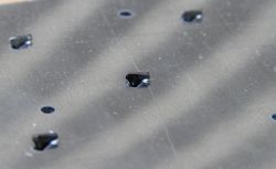 Detail of back plate